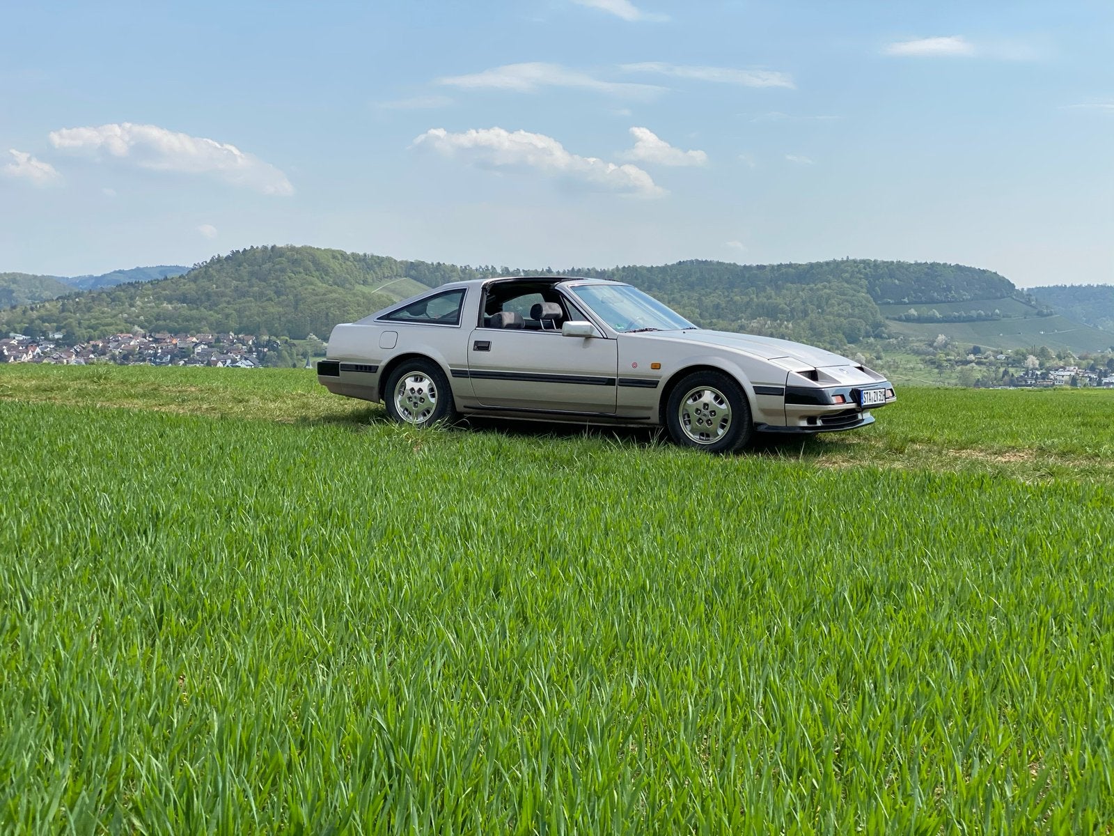Nissan 300ZX 1987 Grijs/chapngne., foto 4