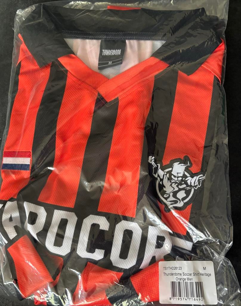Thunderdome Holland T-shirt Maat M, Kleding | Heren, T-shirts, Ophalen of Verzenden, Nieuw, Maat 48/50 (M), Oranje