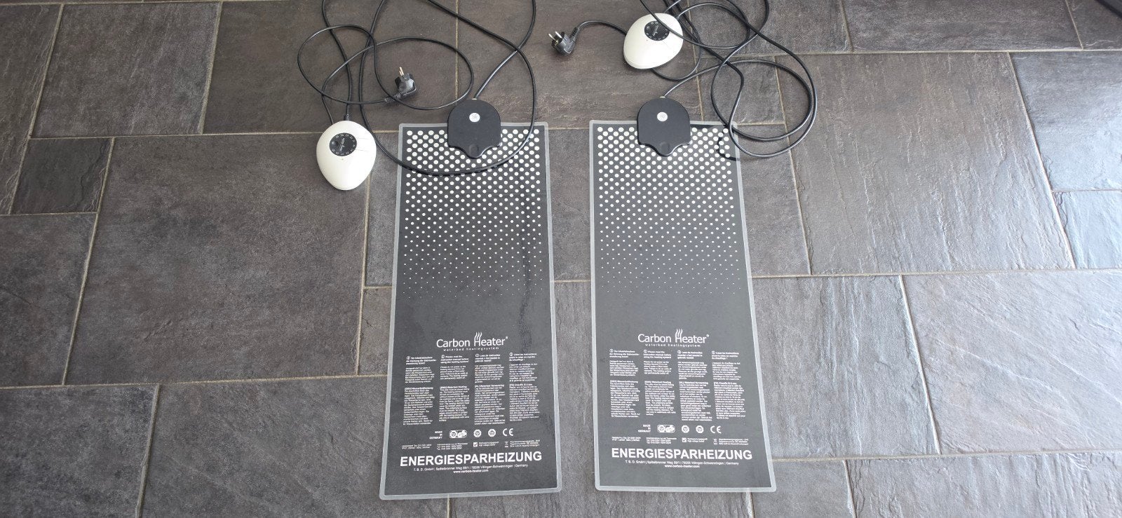 2x Carbon Heater voor waterbed verwarming, Huis en Inrichting, Ophalen, Eenpersoons