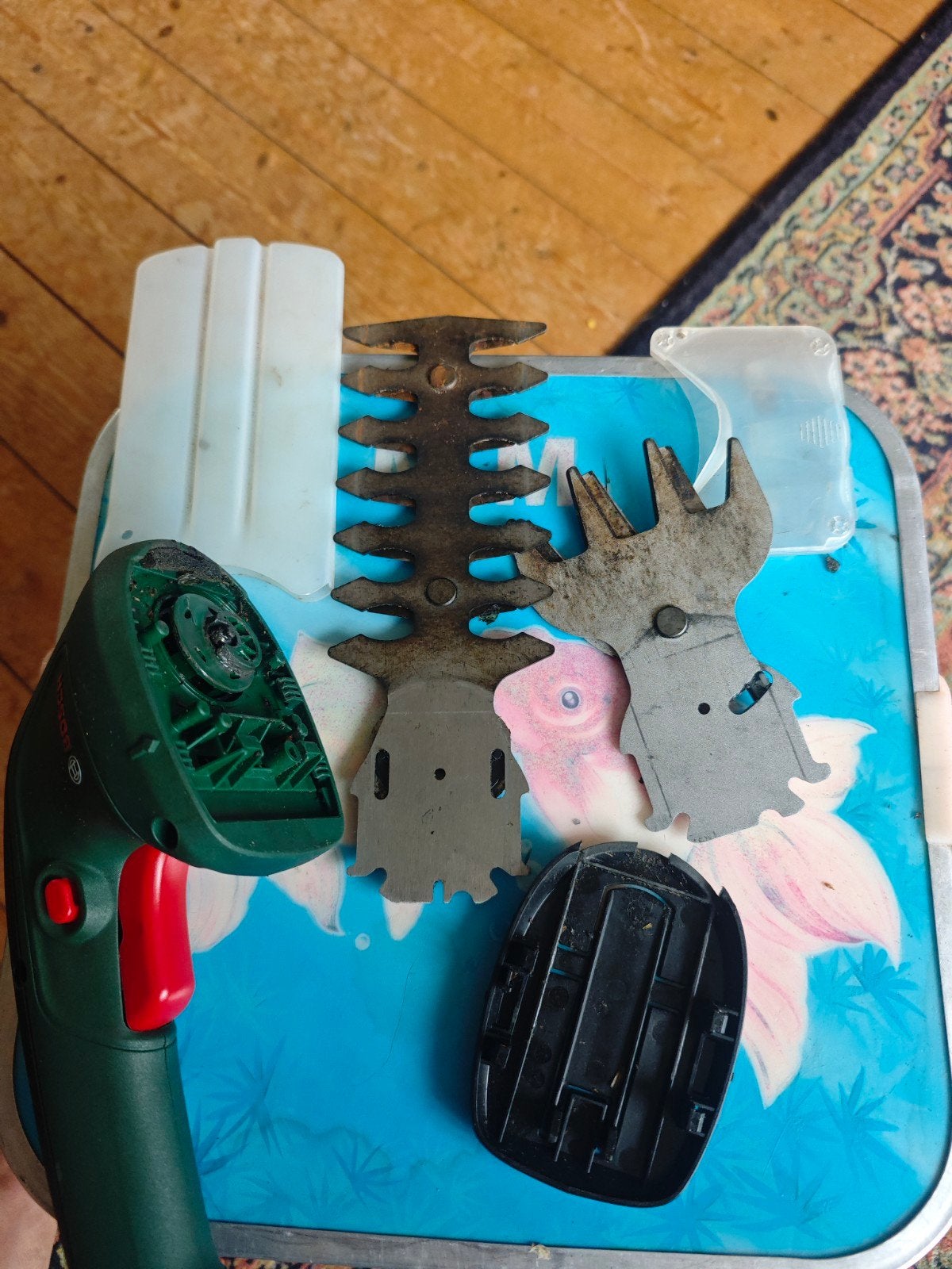Electrische micro heggeschaar, Ophalen, Jongen of Meisje