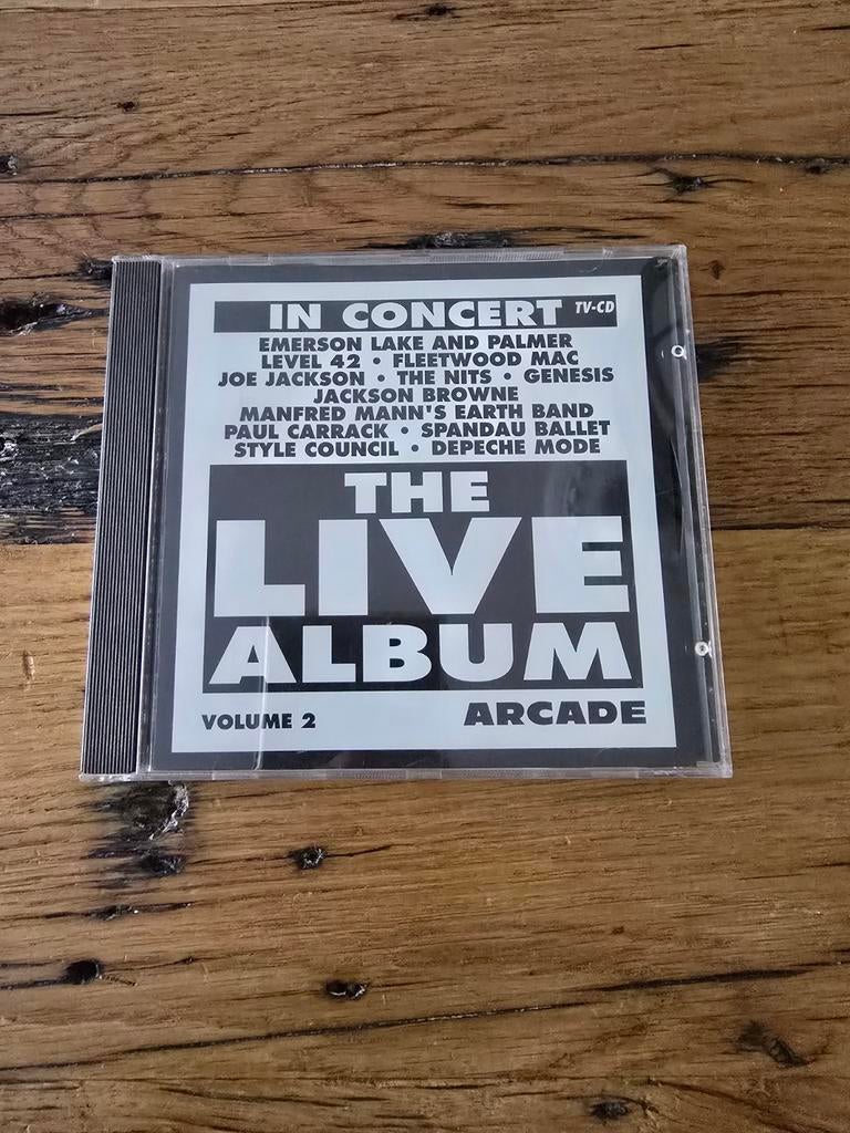 Te koop CD " in concert The live album"., Ophalen of Verzenden, Zo goed als nieuw, Overige genres