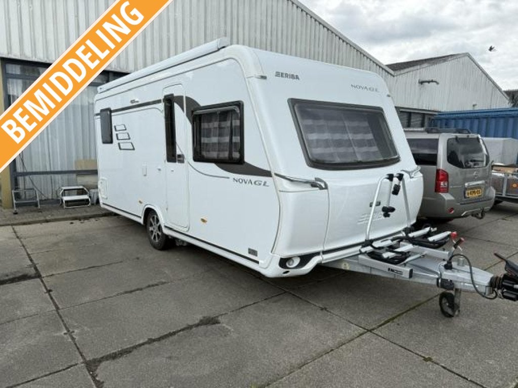Eriba Nova 465 GL BJ 2016 Mover Fransb, Rondzit, Particulier, Overige typen, 4 tot 5 meter