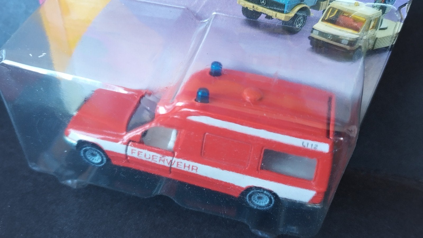 Mercedes Benz Binz ambulance Feuerwehr 1:55 Siku Pol, Auto, Verzenden, Nieuw, Sieper