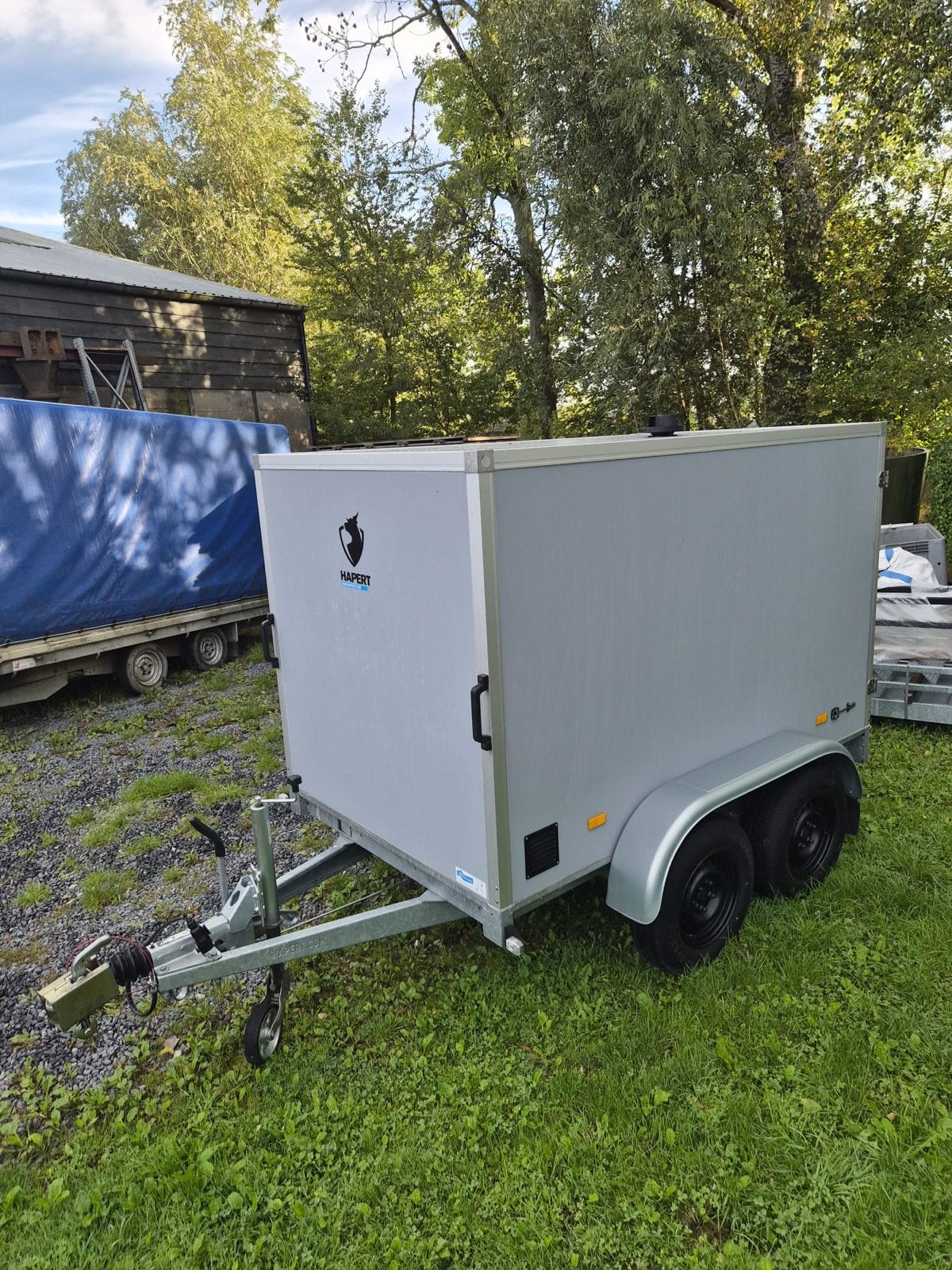 Hapert Gesloten Aanhangwagen - Zo goed als nieuw, Auto diversen, Ophalen of Verzenden, Zo goed als nieuw