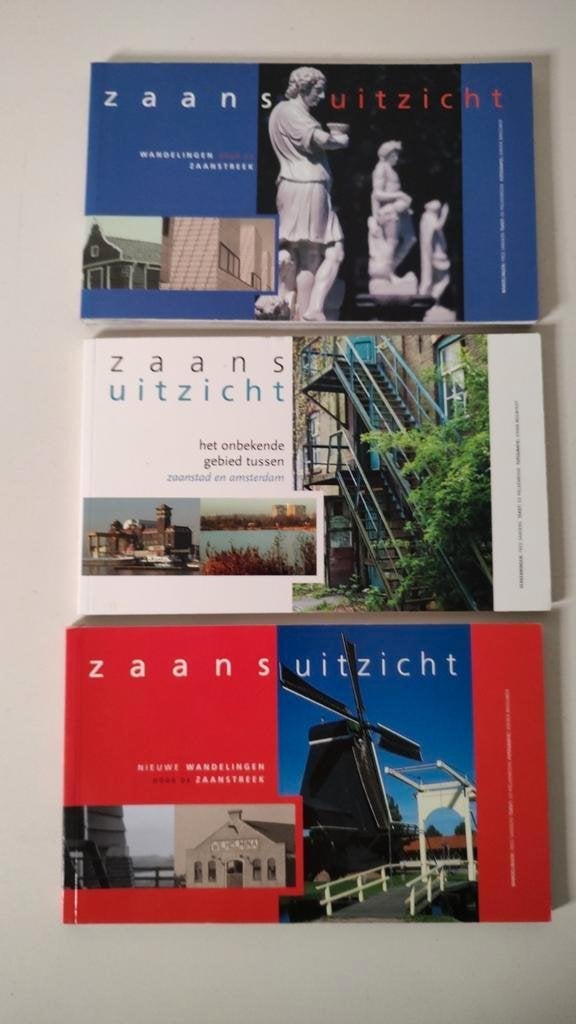ZAANS UITZICHT 3x wandelingen door de Zaanstreek samen 17,50, Ophalen of Verzenden, Zo goed als nieuw, E. Pielkenrood