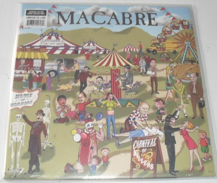 MACABRE - Carnival Of Killers LP -  Death Metal, Geseald, Ophalen of Verzenden, Nieuw in verpakking, 12 inch