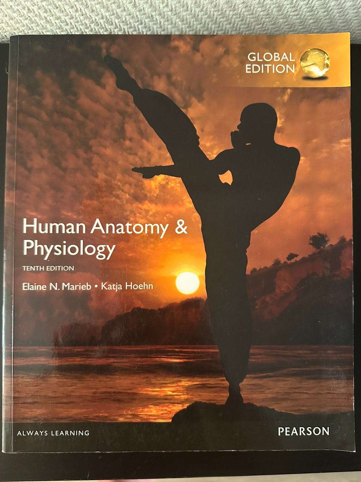 Studieboek Human Anatomy & Physiology Marieb, Boeken, Ophalen of Verzenden, Beta, Zo goed als nieuw, HBO