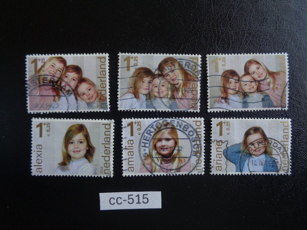 nl - kinder zegels 2012 (cc-515), Postzegels en Munten, Ophalen of Verzenden, Na 1940, Gestempeld