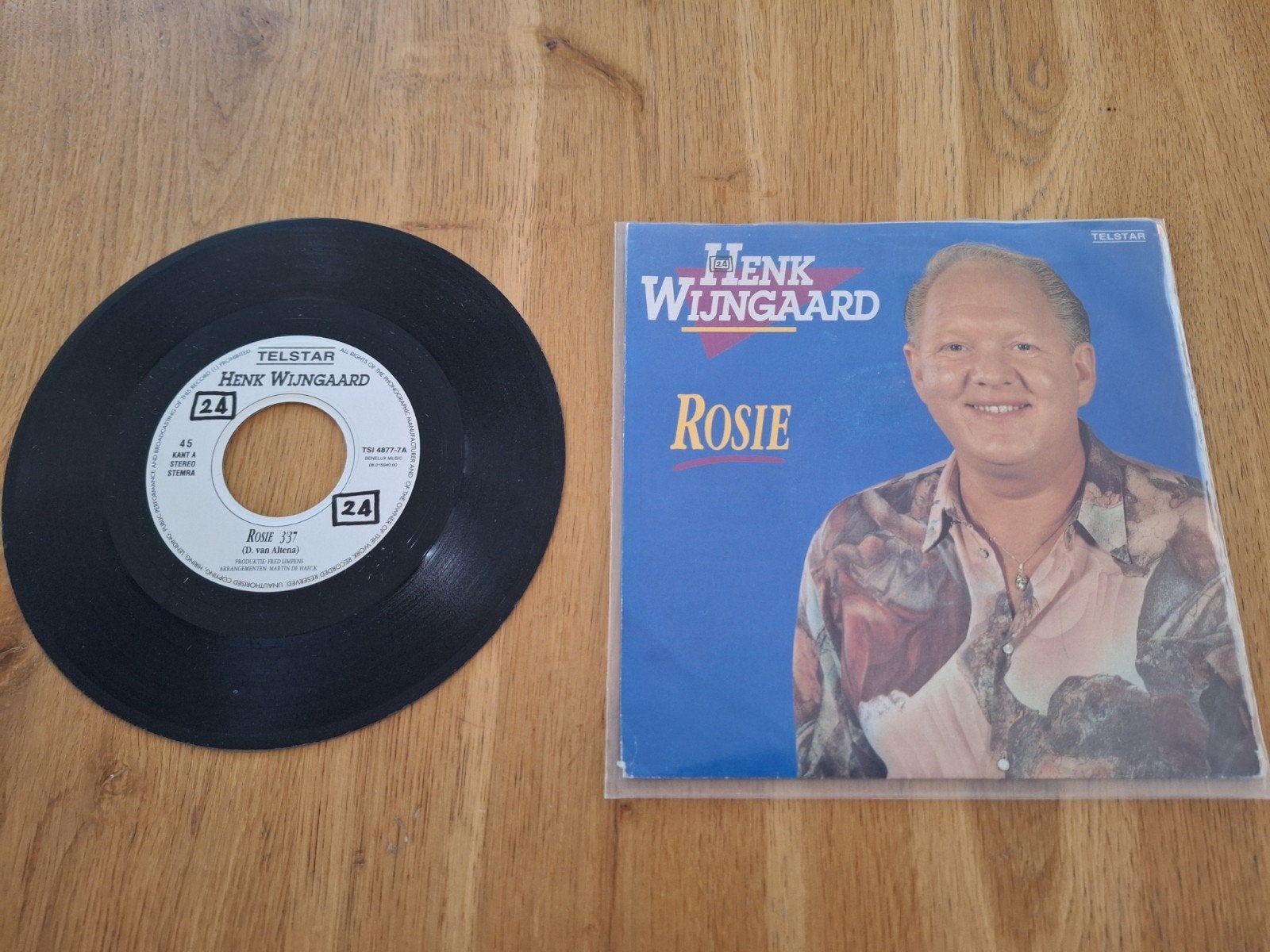 Henk Wijngaard - Rosie, Cd's en Dvd's, Vinyl | Nederlandstalig, Ophalen, Zo goed als nieuw, Overige formaten, Levenslied of Smartlap