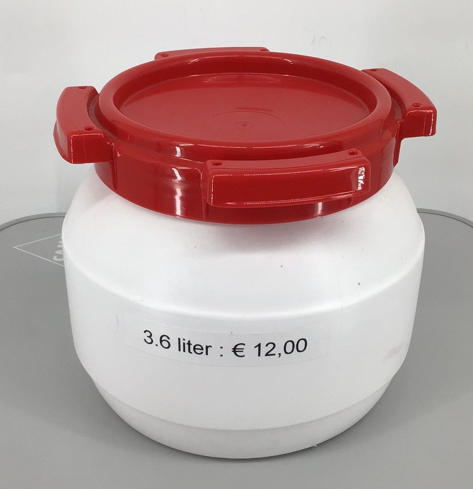 Emmers.Nieuw. Merk: Curtec. Maat : 3.6, 10, 15 ltr. € 12,00., Ophalen of Verzenden, Nieuw, Kunststof, Met deksel