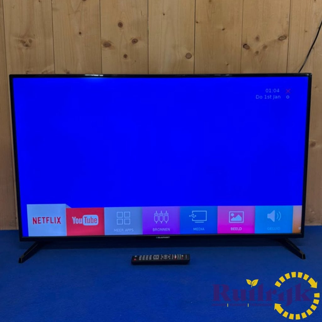 Blaupunkt BLA-55/405P 4K 50 inch Ultra HD Smart televisie, Blaupunkt, Zo goed als nieuw, Support@blaupunkt.com, Blaupunkt GmbH
Robert-Bosch-Straße 200
31139 Hildesheim
Germany