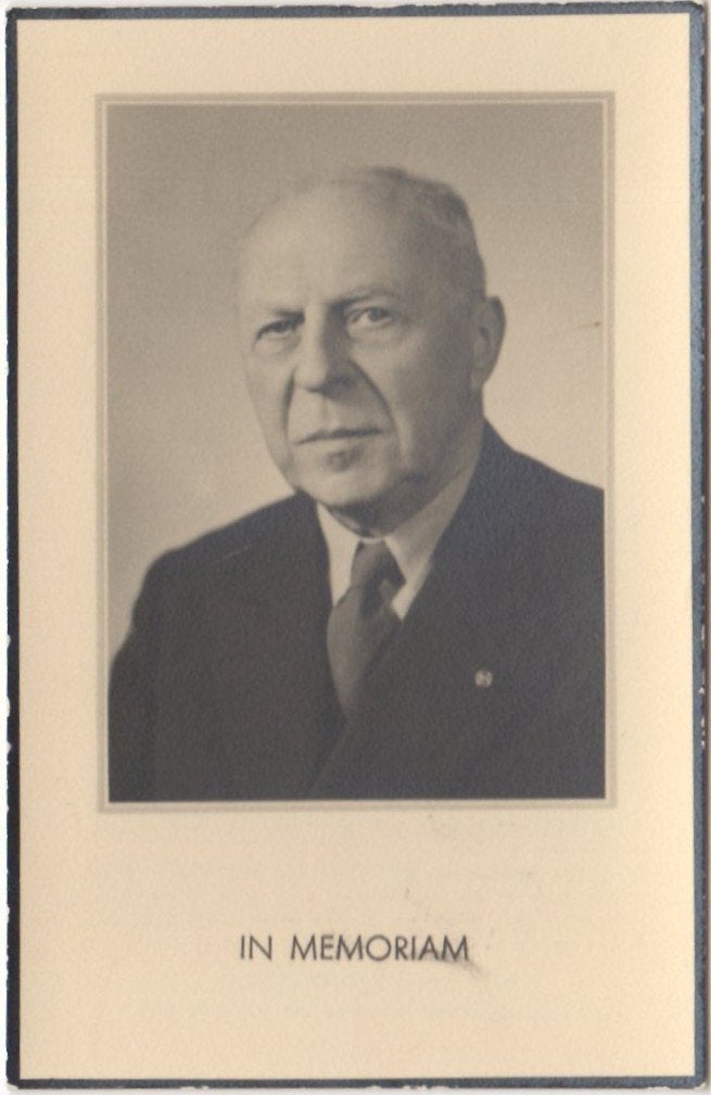 Frans Jozef ten Bos 1878 Tubbergen + 1958 Almelo, 80 jaar, Ophalen of Verzenden