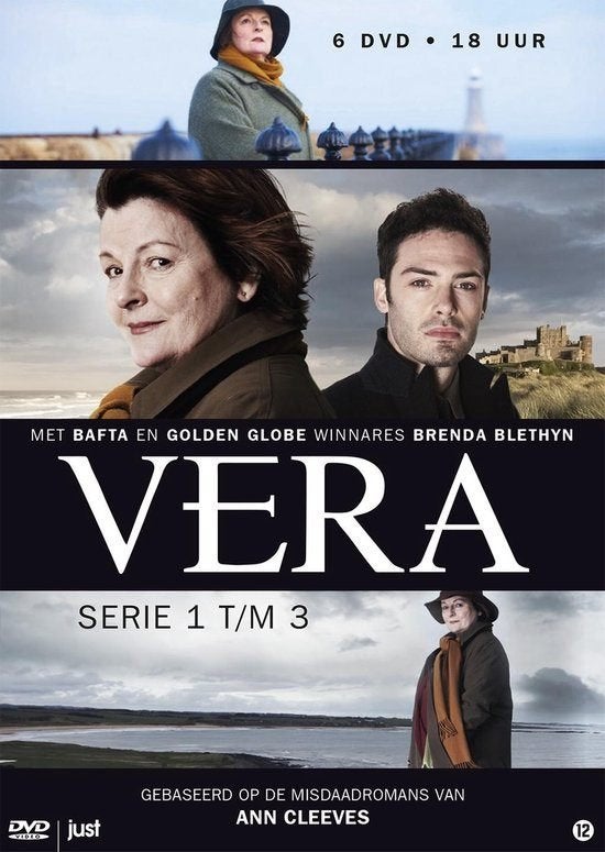 Vera - Serie 1 t/m 3, Sealed Ned. Ondert. 6 dvd box, Vanaf 12 jaar, Ophalen of Verzenden, Nieuw in verpakking, Thriller