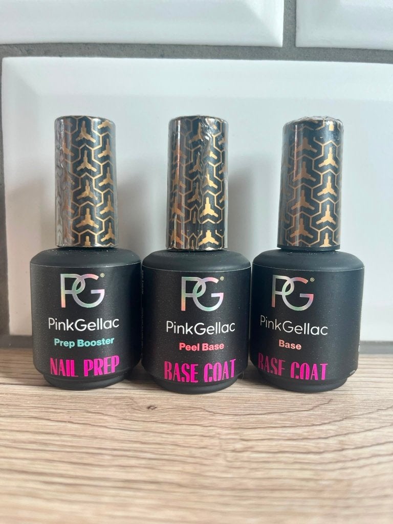 Pink Gellac Prep / Peel Base / Base, Overige kleuren, Ophalen of Verzenden, Zo goed als nieuw, Handen en Nagels