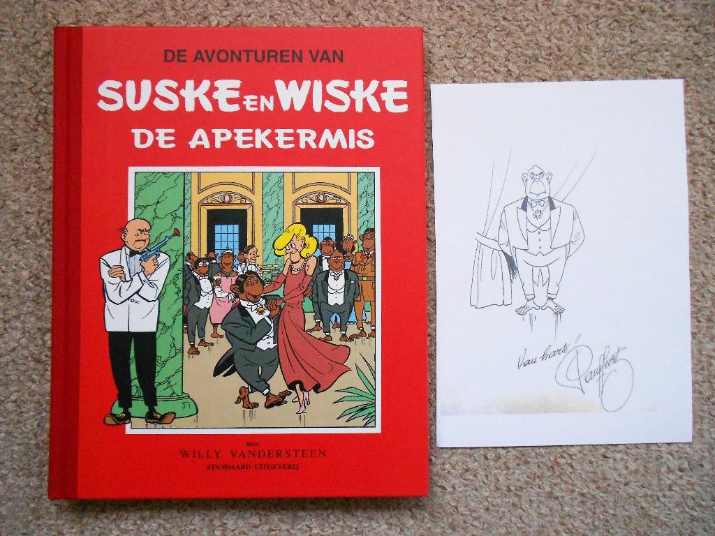 Suske en Wiske 57 Klassiek - De Apekermis + tek Paul Geerts, Boeken, Stripboeken, Willy Vandersteen, Eén stripboek, Nieuw, Ophalen of Verzenden