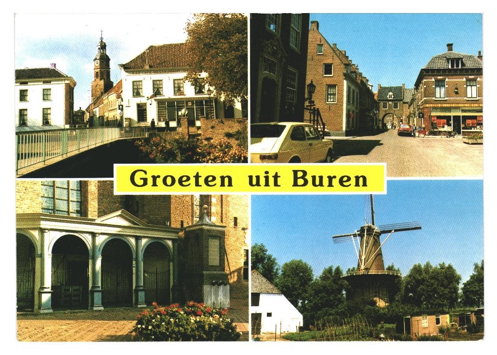 37667 Buren Gld jr 70 Nette oude kaart Onbeschreven