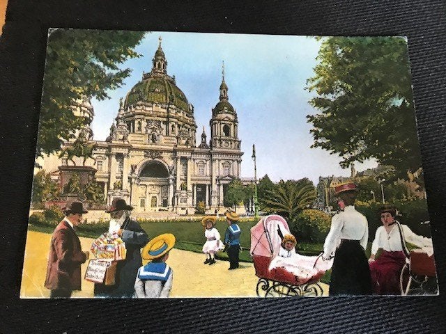 Berlijn Duitsland, Ophalen, Voor 1920, Gelopen, Frankrijk