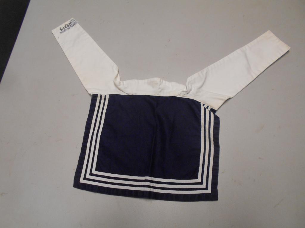 Kraag deel koninklijke marine zeeman kostuum, Verzamelen, Ophalen of Verzenden, Marine, Nederland, Kleding of Schoenen