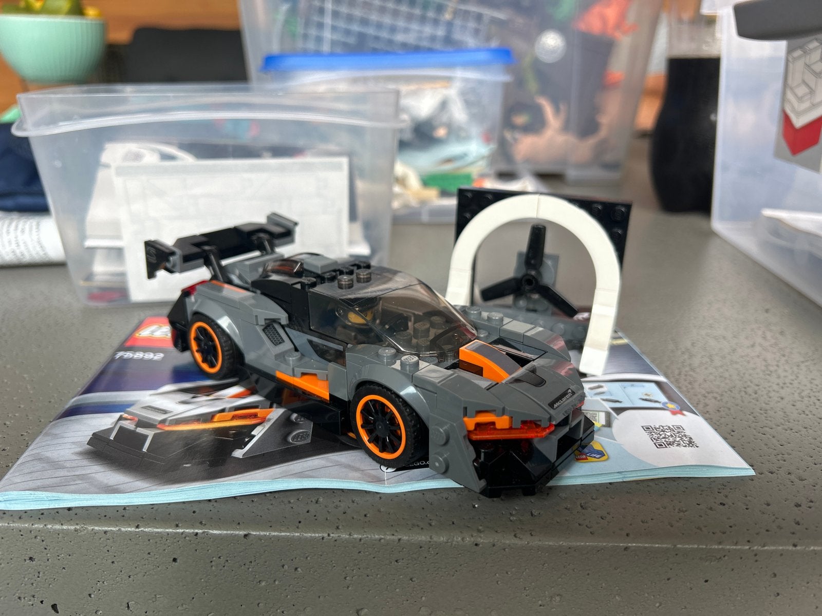 Lego Speed Champions McLaren Senna (75892) - Zonder doos, Lego, Zo goed als nieuw, Compleet, Complete set