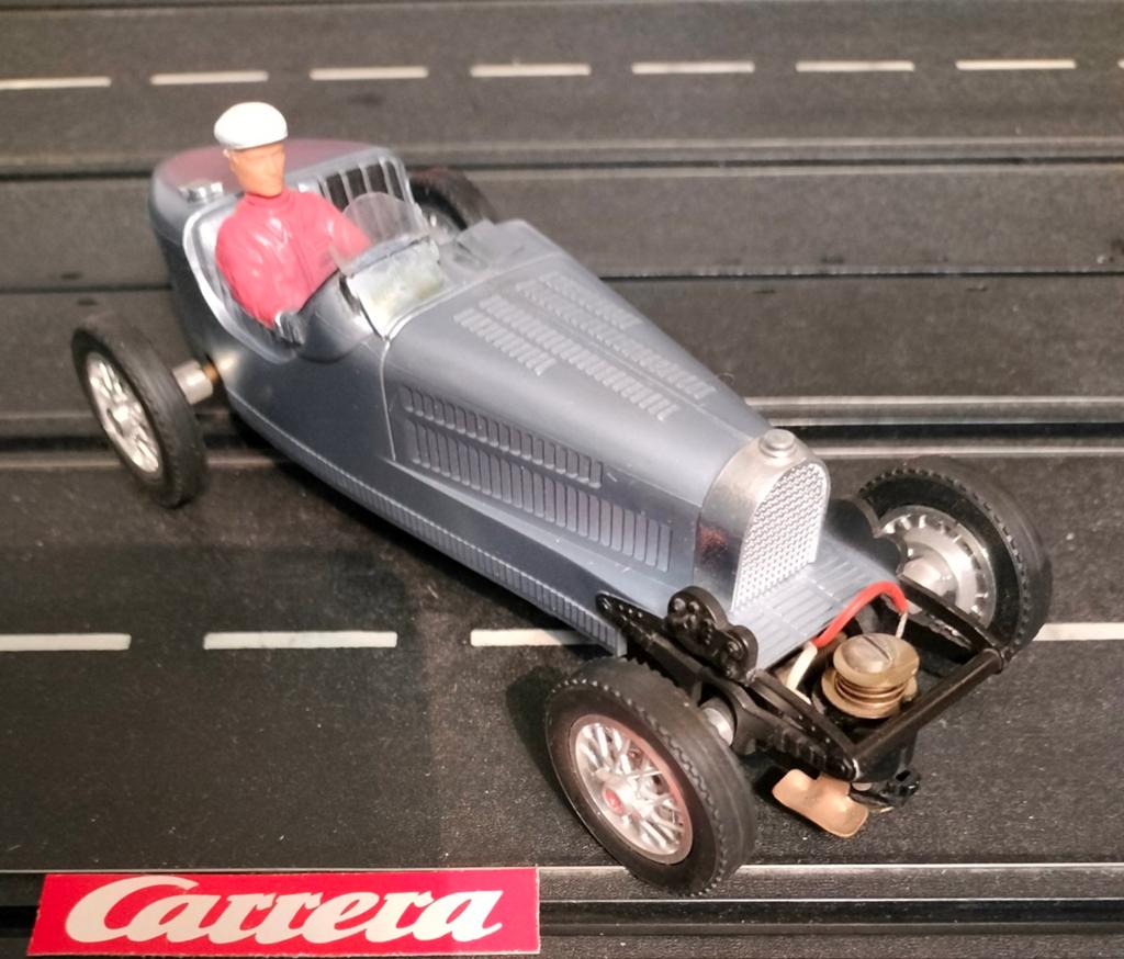 Carrera Universal racebaan raceauto Bugatti Oldtimer 40486.., Ophalen of Verzenden, Gebruikt, Elektrisch, Carrera