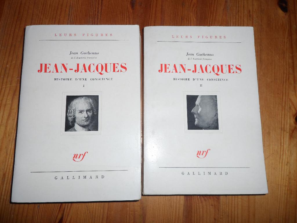 Jean guehenno - jean jacques I en II, Boeken, Ophalen of Verzenden, Zo goed als nieuw