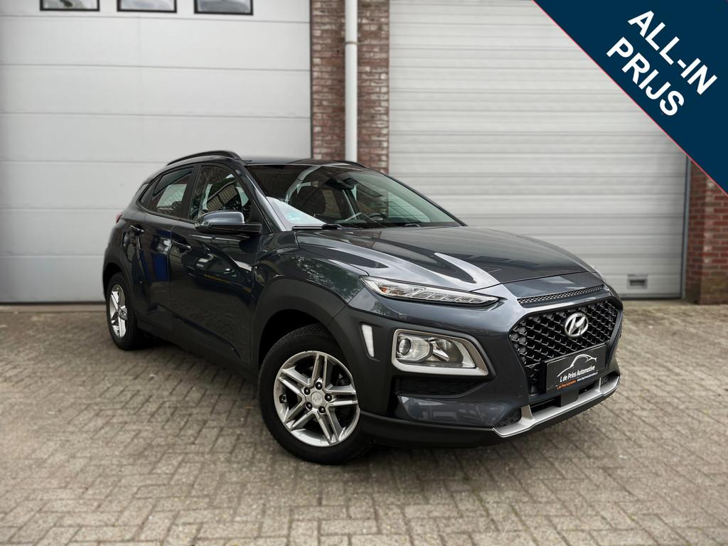 Hyundai KONA 1.0 T-GDI Comfort Dealer oh/Carplay/Navi/Trekha, Voorwielaandrijving, Stof, Gebruikt, Met garantie (alle)
