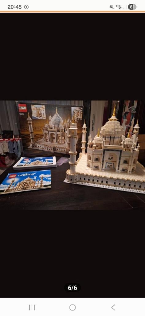 Lego Creator Expert Taj Mahal 10256, Ophalen, Zo goed als nieuw