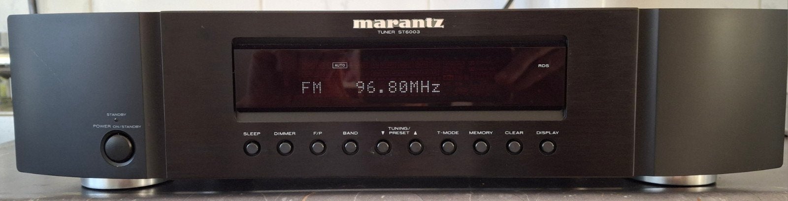 Marantz ST6003 tuner met handleiding en loop antenne, Ophalen of Verzenden, Gebruikt