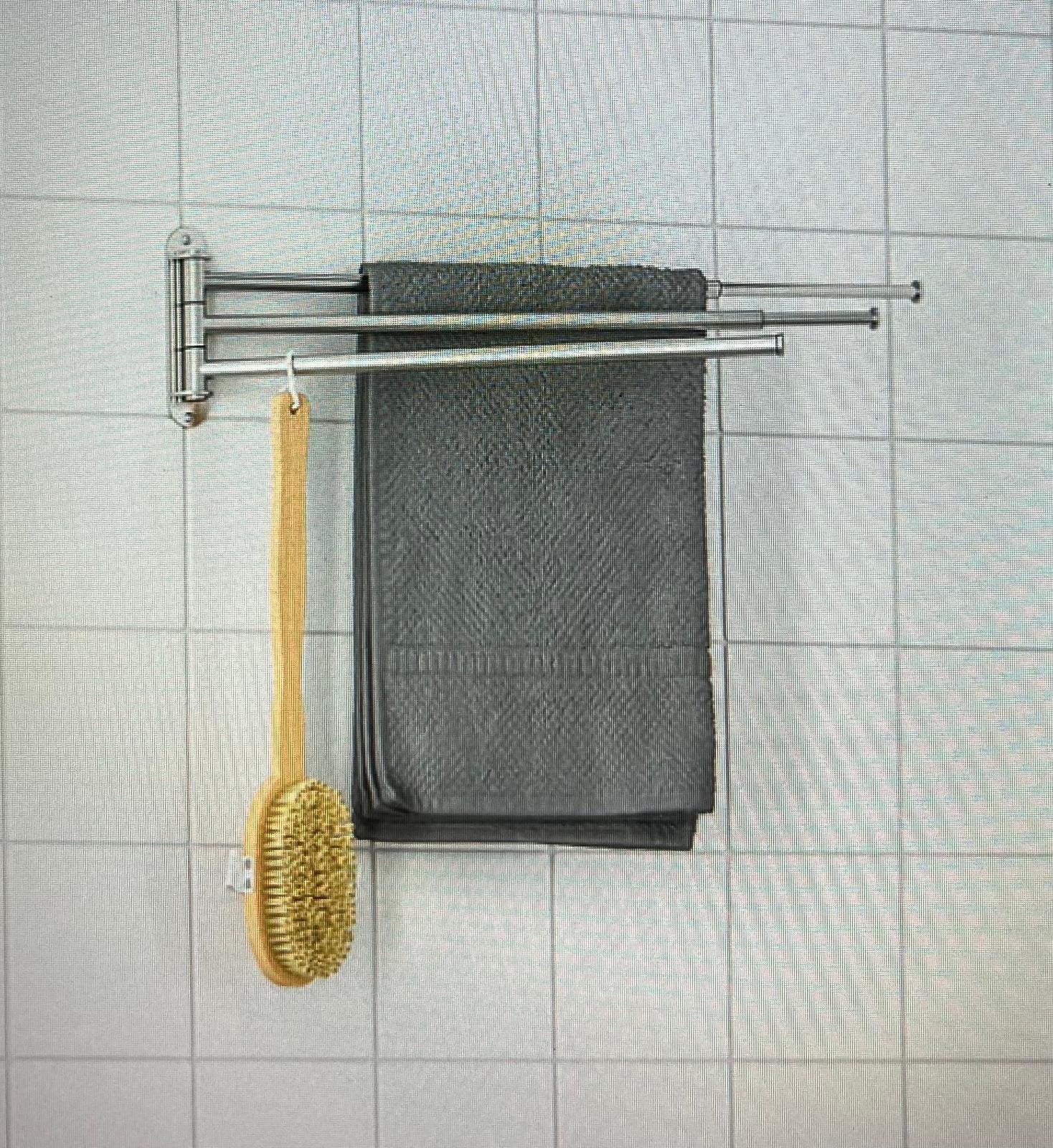 Nieuw 3-armig handdoekenrekje - IKEA BROGRUND, Huis en Inrichting, Badkamer | Badtextiel en Accessoires, IKEA, Handdoekenrek, Nieuw