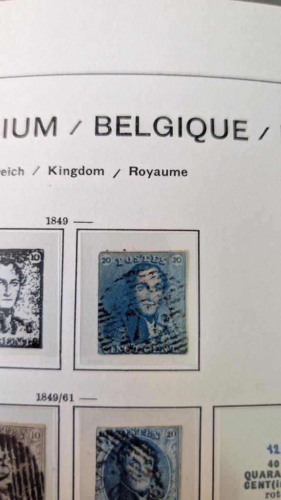 Postzegel Gestempeld 1849 Epauletten Koning Leopold I, Postzegels en Munten, Postzegels | Europa | België, Met stempel, Verzenden