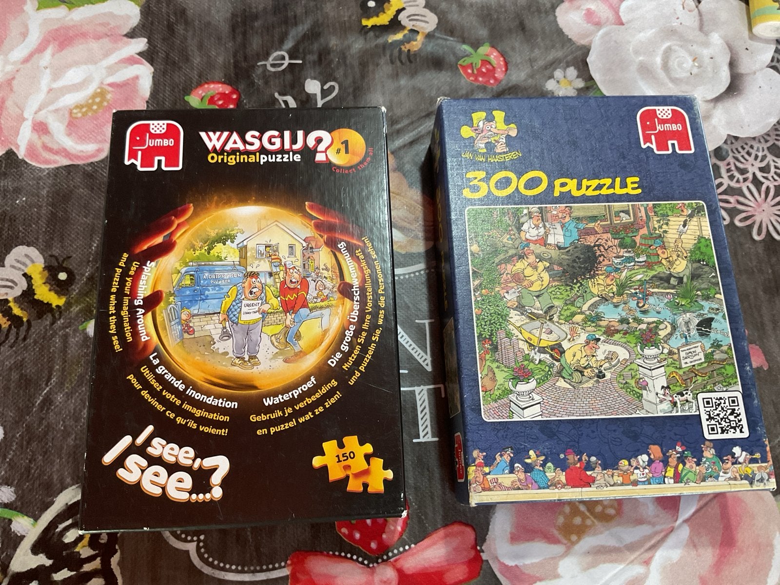 Jumbo Wasgij 1,150 stukjes & Jan van Haasteren 300 Stukjes, Ophalen of Verzenden, Minder dan 500 stukjes, Zo goed als nieuw, Legpuzzel