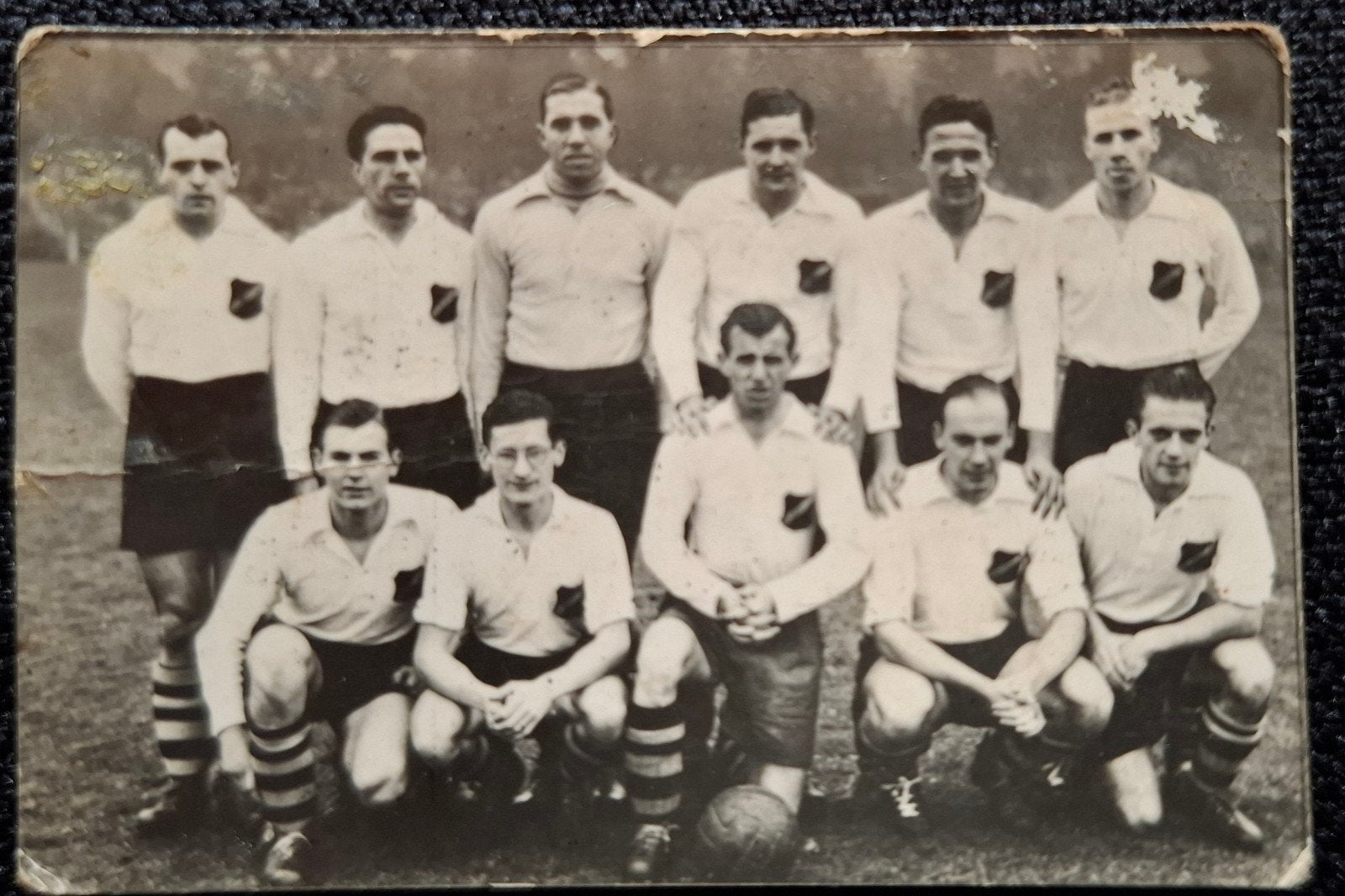 Voetbalplaatje NAC Breda Elftal 1951-1952. nr45 Maple Leaf, Ophalen of Verzenden, Gebruikt, NAC Breda, Poster, Plaatje of Sticker