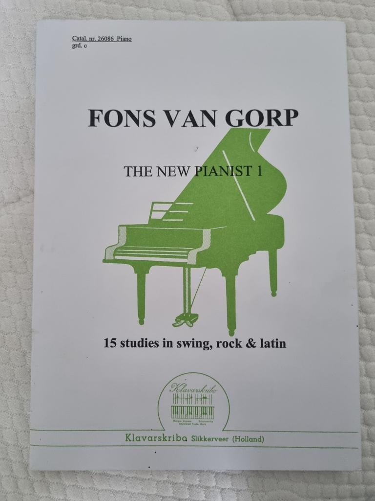 Klavarskribo, Fons v. Gorp - populaire muziek, Muziek en Instrumenten, Ophalen of Verzenden, Zo goed als nieuw, Artiest of Componist