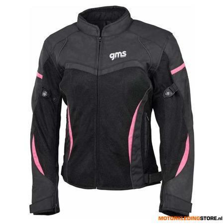 GMS Tara Zomer Doorwaai Motorjas, Zwart-Roze, Motoren, Ophalen of Verzenden, Nieuw met kaartje