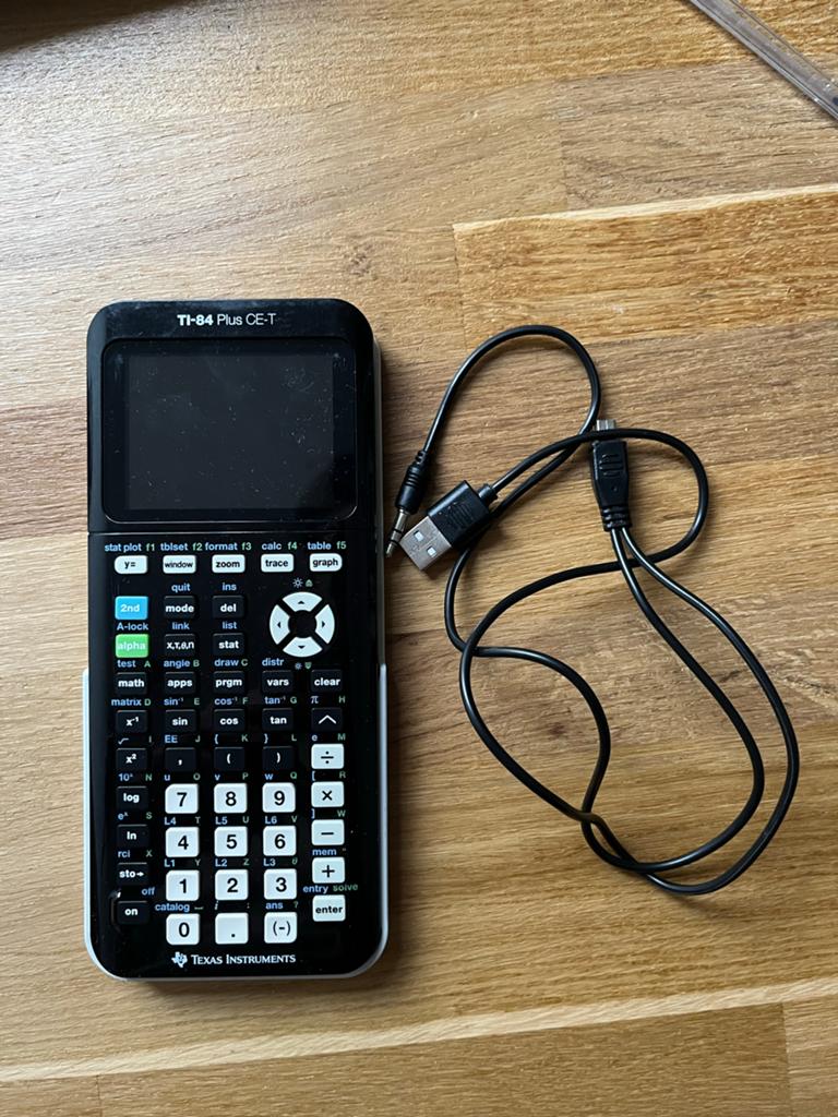 Texas Instruments ti 84 plus ce-t, Diversen, Rekenmachines, Ophalen of Verzenden, Grafische rekenmachine