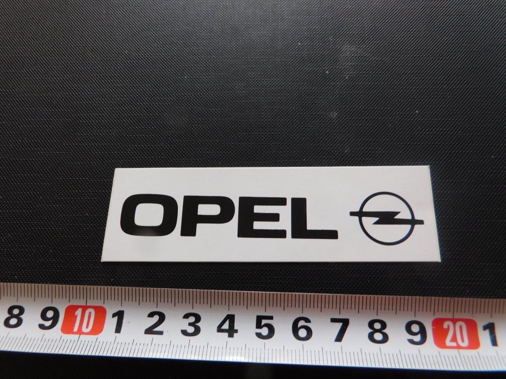 sticker OPEL  logo, Ophalen of Verzenden, Zo goed als nieuw