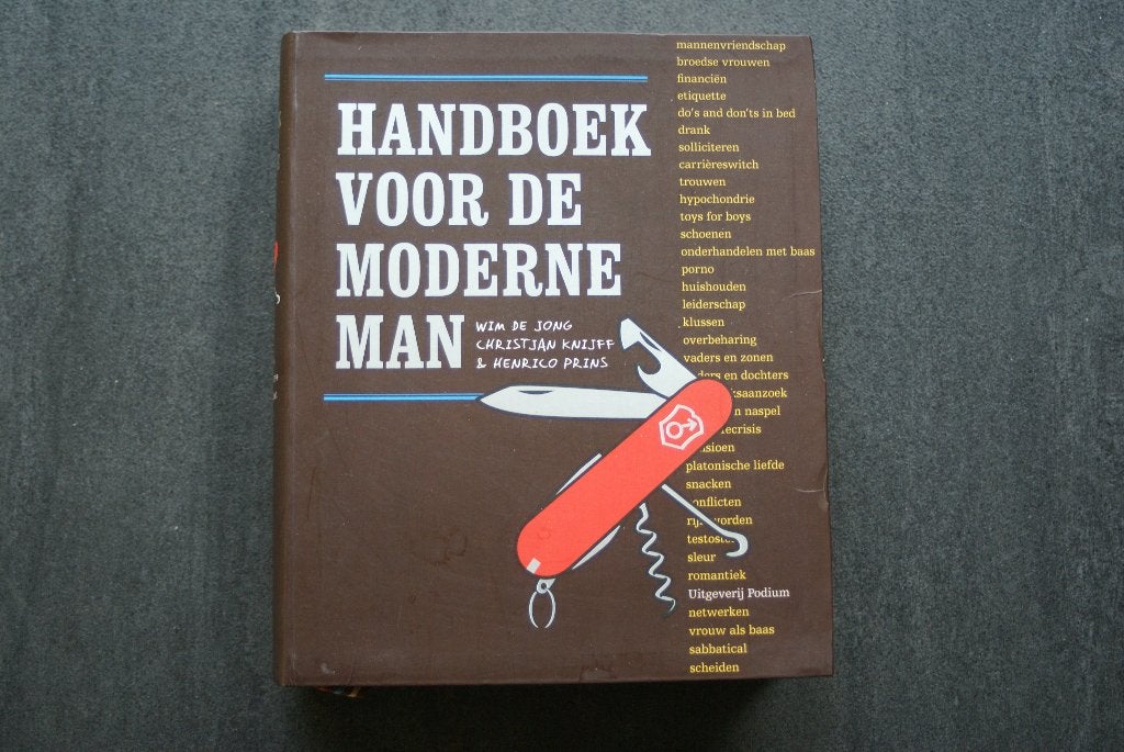 HANDBOEK voor de MODERNE MAN, Ophalen of Verzenden, Zo goed als nieuw