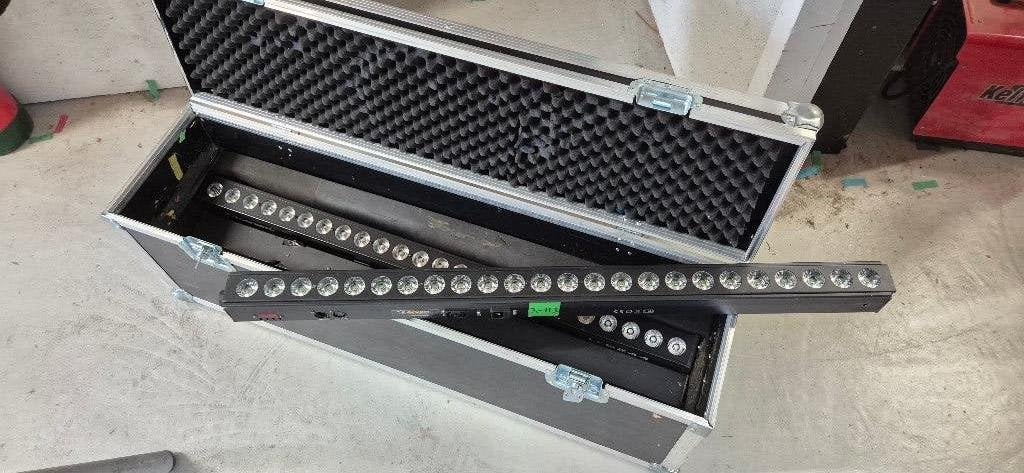 8x 24x3 Watt LED Bar incl. Flightcase & 8 multi kabels, Ophalen, Gebruikt, Licht, Geluidgestuurd
