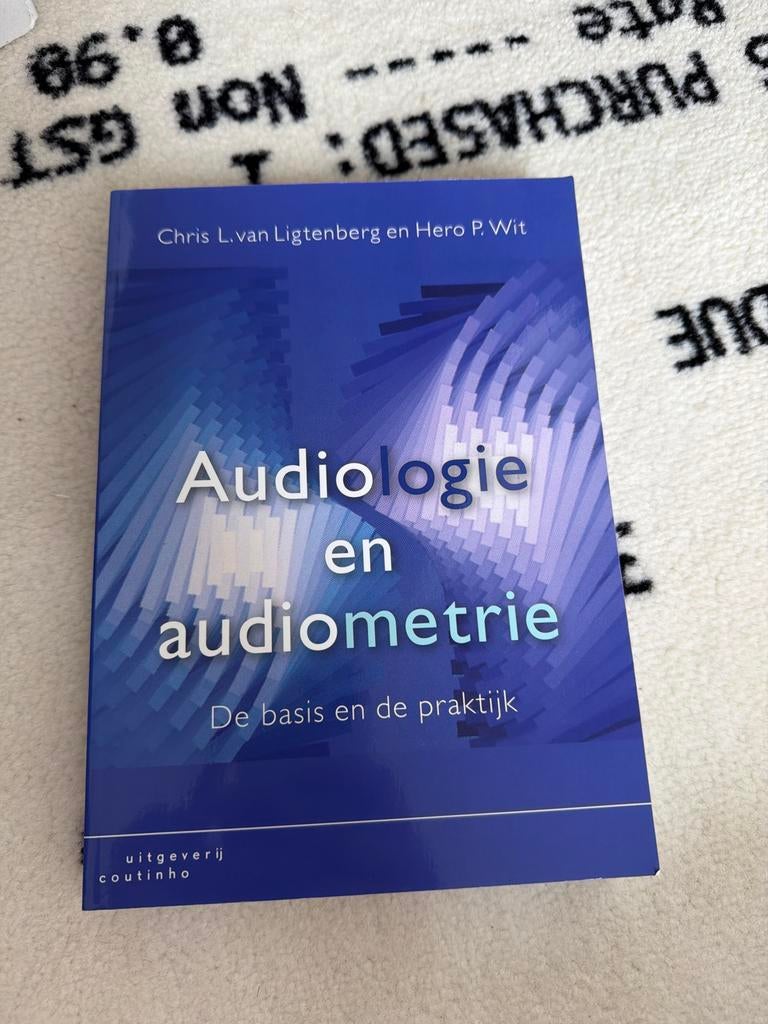 Audiologie en audiometrie - Chris L. Van Ligtenberg, Boeken, Ophalen of Verzenden, Beta, Zo goed als nieuw, HBO