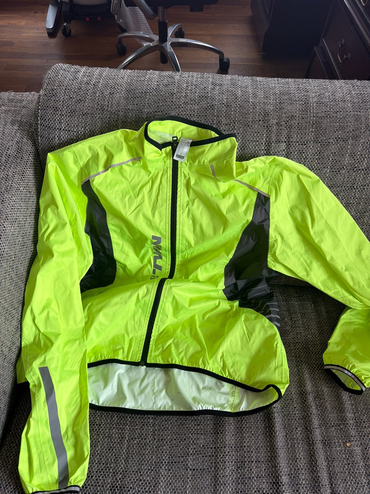 2 Wielren Jassen XXL - Neon Geel en Oranje, Ophalen of Verzenden, Zo goed als nieuw, Kleding