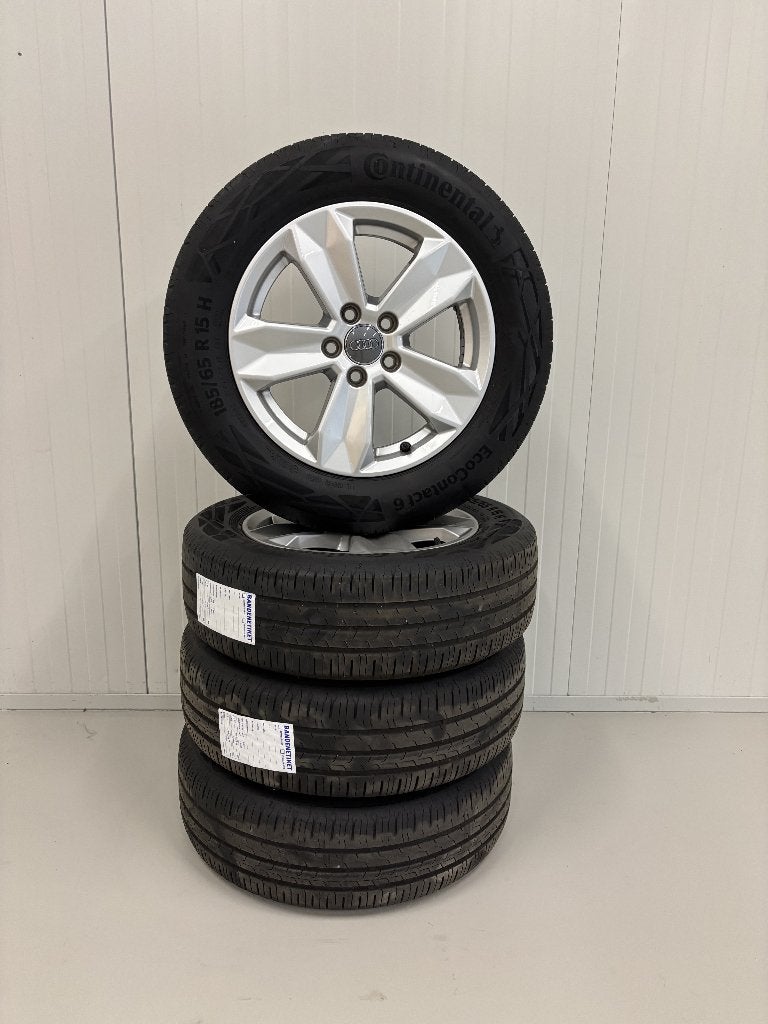 Orginele zomerwielen Audi A1 15 inch Continental, Auto-onderdelen, Ophalen, Gebruikt, 15 inch, Banden en Velgen