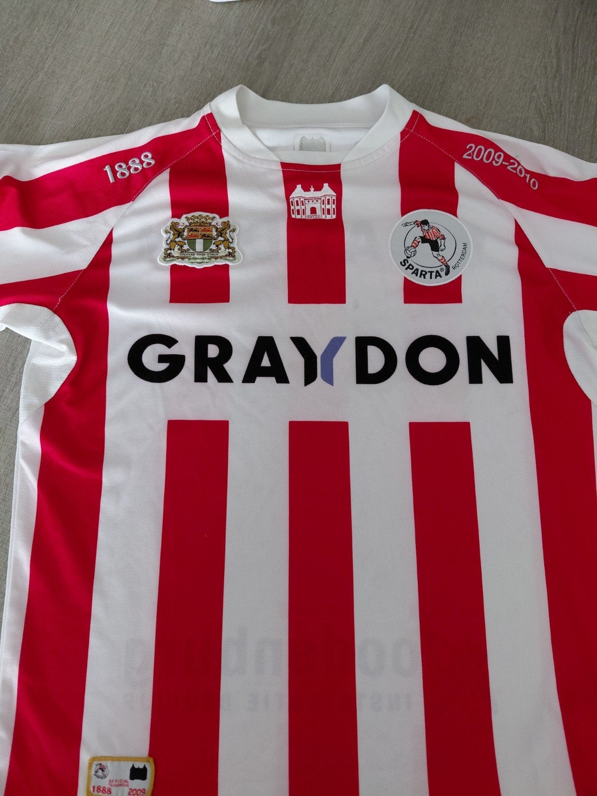 Sparta Rotterdam Thuisshirt 2009-2010 - Maat 164, Meerkleurig, Overige maten, Ophalen of Verzenden, Masita