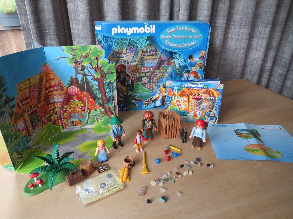 Playmobil Sprookje Hans en Grietje - Compleet met doos 4212, Complete set, Fantasy, Overige typen, Ophalen of Verzenden