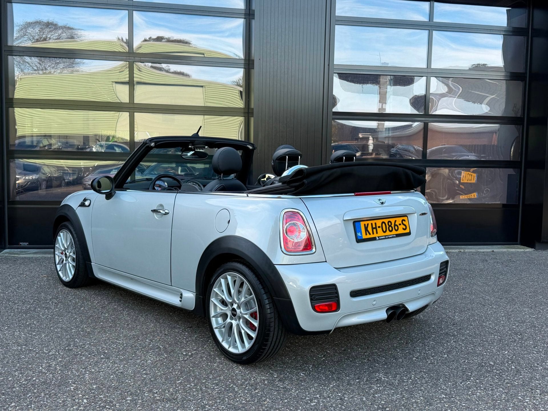 Mini Cabrio 1.6 John Cooper Works 211PK Harman Kardon R57, Auto's, Voorwielaandrijving, Gebruikt, 4 cilinders, Cabriolet