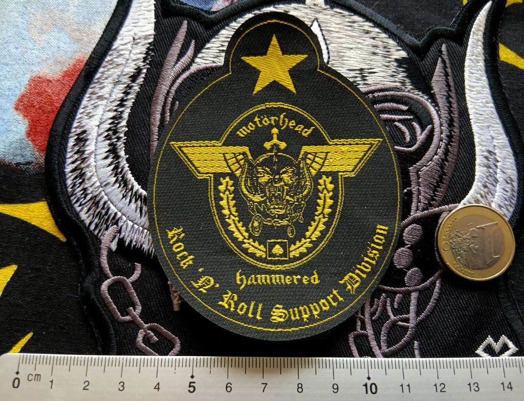 Motorhead mooie nieuwe Hammered shaped patch 83, Verzenden, Zo goed als nieuw, Foto of Kaart