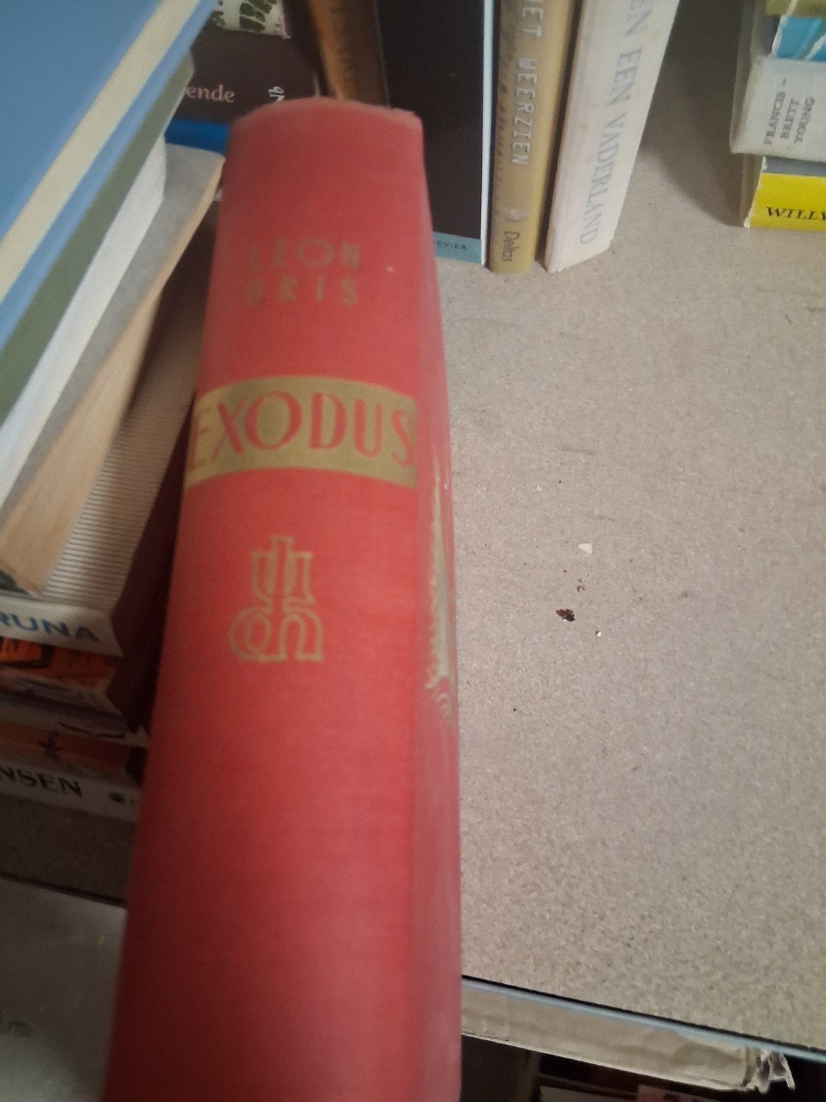 Exodus - Leon Uris (Hardcover), Boeken, Ophalen of Verzenden, Gelezen, Leon Uris