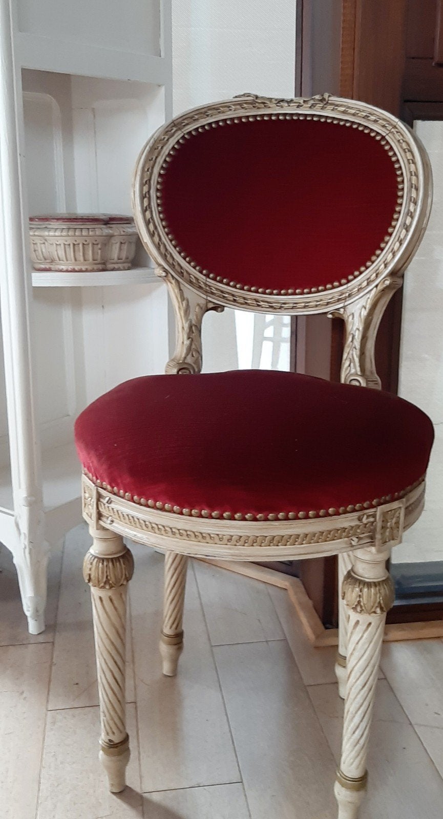 Antieke stoel, Antiek en Kunst, Antiek | Meubels | Stoelen en Banken, Ophalen