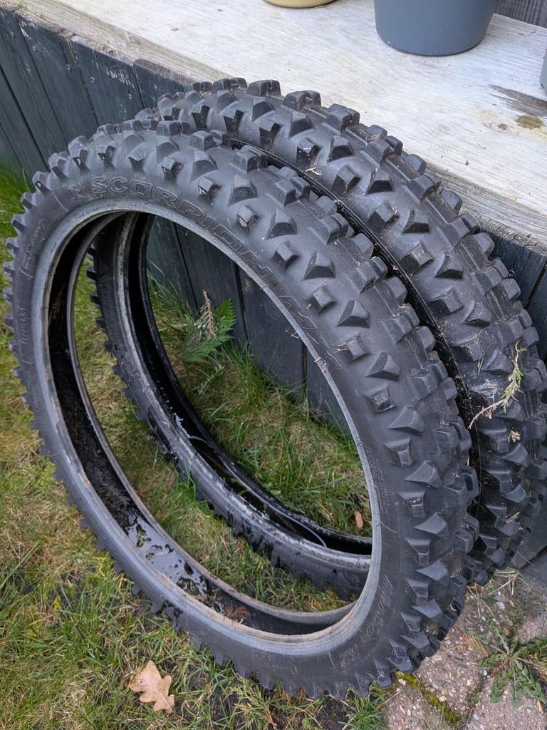 Crossbanden voorwiel 21 inch - Gebruikt, Ophalen of Verzenden, Gebruikt