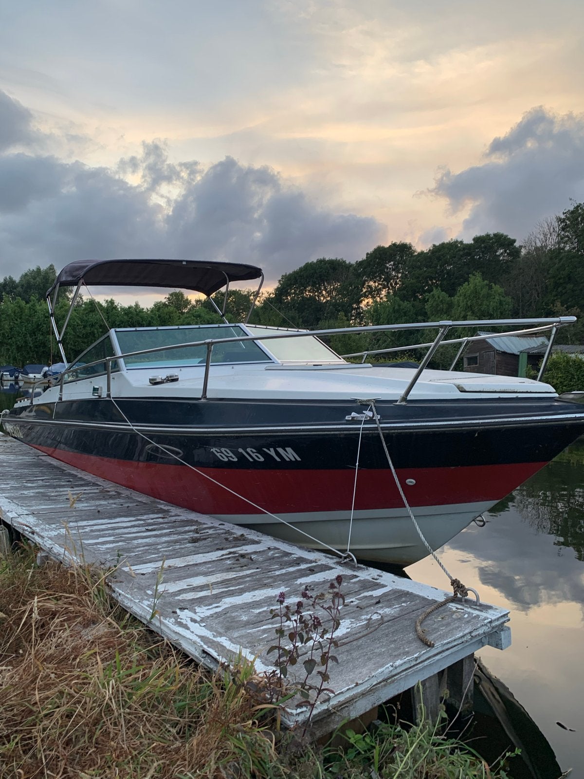 Four Winns Speedboot - Perfect voor watersportplezier, Watersport en Boten, Overige merken, Gebruikt, Binnenboordmotor, Biminitop