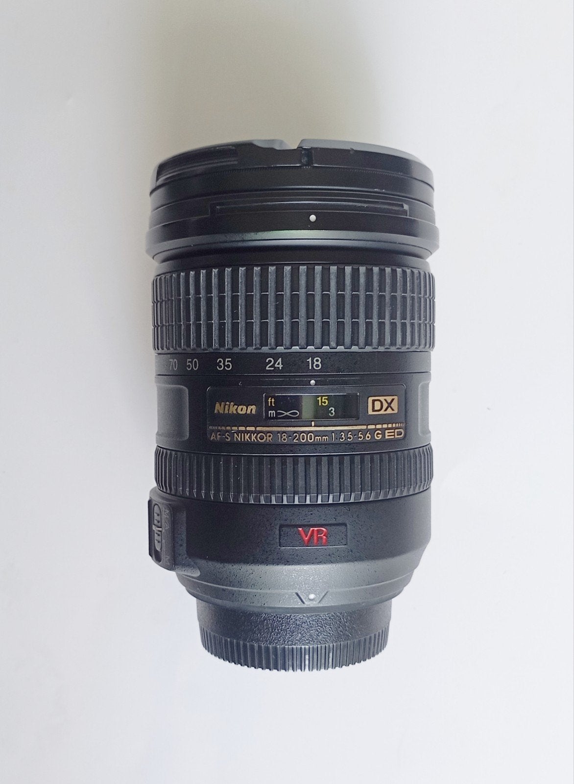 Nikon 18-200mm VR objectief., Audio, Tv en Foto, Fotografie | Lenzen en Objectieven, Ophalen of Verzenden, Zo goed als nieuw, Telelens